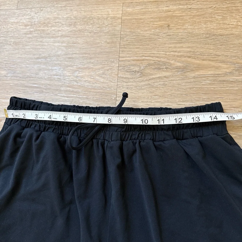 girlfriend collective Black Elastic Waist Joggers XL - Picture 3 of 4